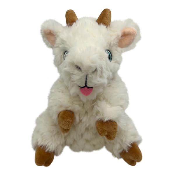 Cute KONG Comfort Tykes Goat plush dog toy