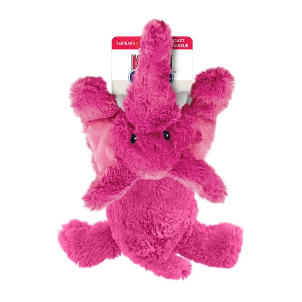 KONG Cozie Brights Med Elephant on card 1024 KONG Cozie Brights Med Elephant on card 1024