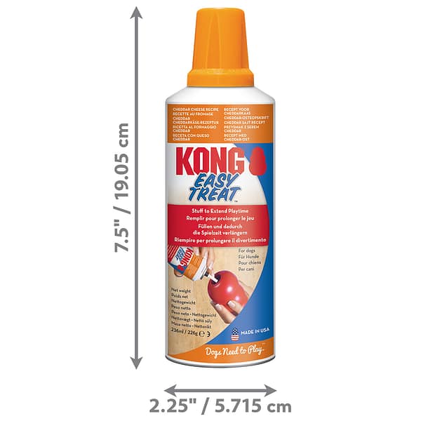 KONG Easy Treat Cheese Dimensions 1024 KONG Easy Treat Cheese Dimensions 1024