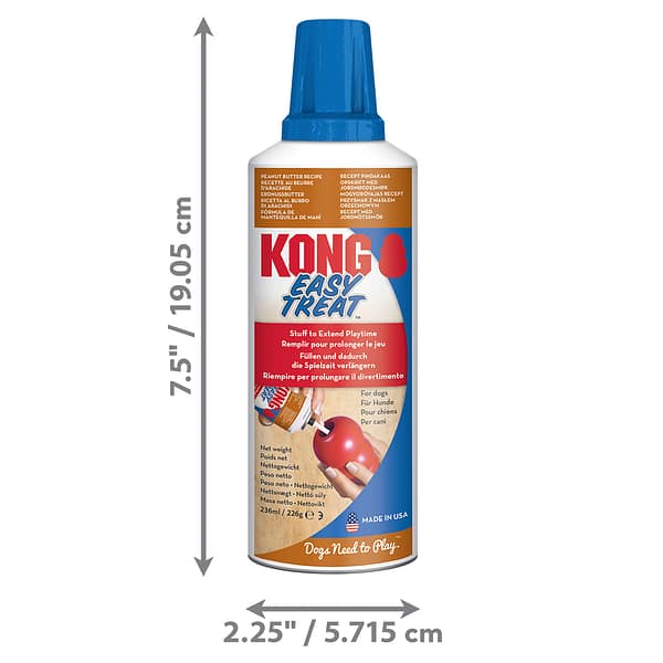 KONG Easy Treat Peanut Butter Dimensions 1024 KONG Easy Treat Peanut Butter Dimensions 1024