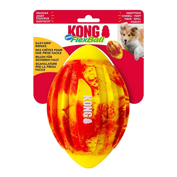 KONG Flexball Sport American Football on card 1080px KONG Flexball Sport American Football on card 1080px