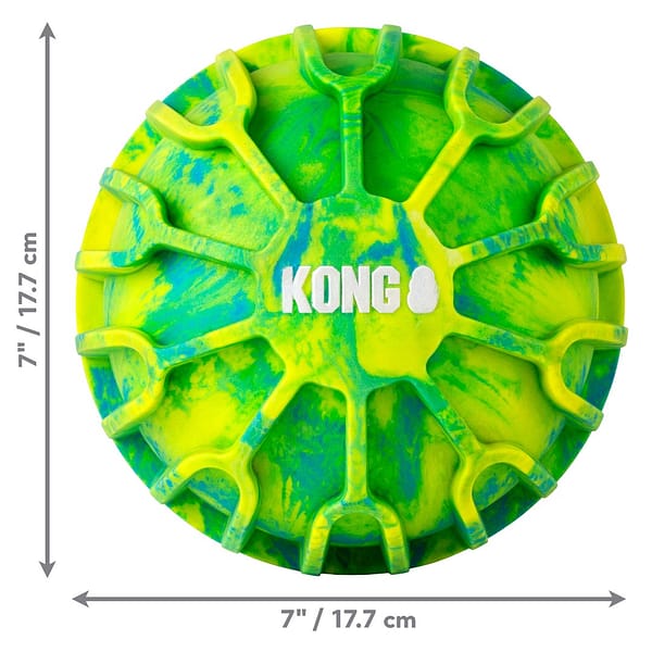 KONG Flexball Sportball XL Dimensions 1080px KONG Flexball Sportball XL Dimensions 1080px