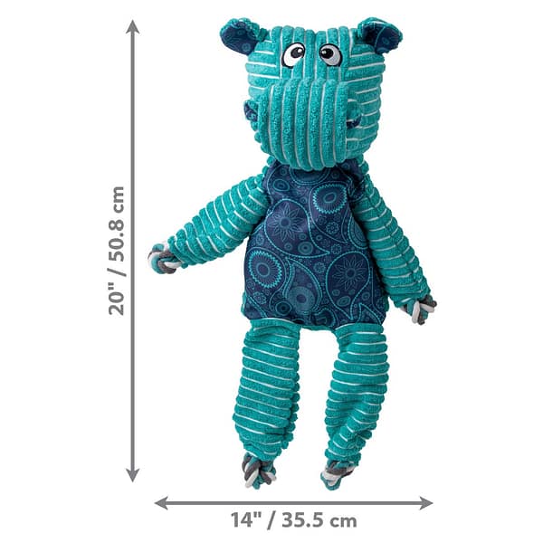 KONG Floppy Knots Jumbo Hippo Dimensions1080px KONG Floppy Knots Jumbo Hippo Dimensions1080px