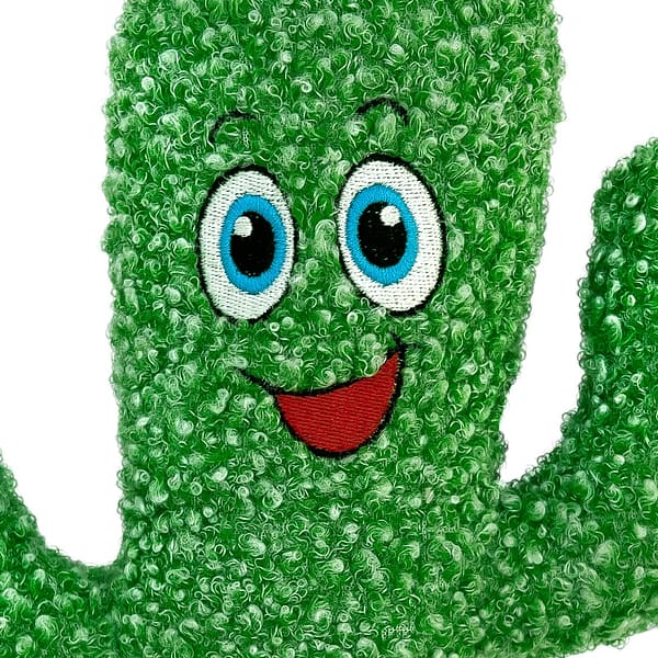 KONG Kickeroo Cactus Cat Toy Close Up Face 1080px KONG Kickeroo Cactus Cat Toy Close Up Face 1080px