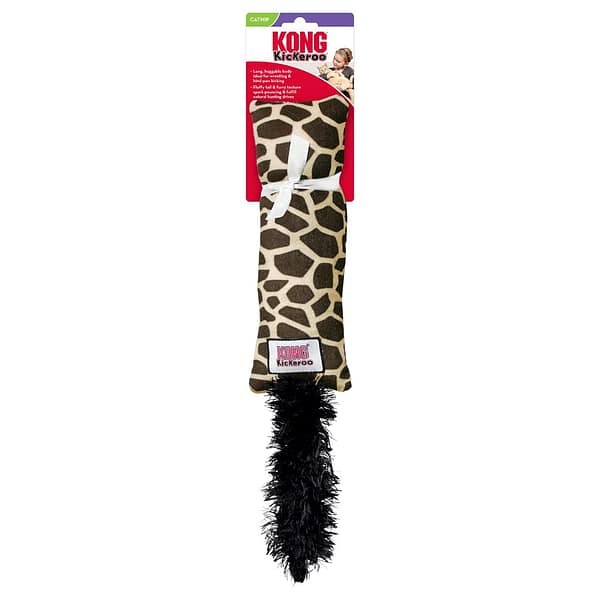 KONG Kickeroo Giraffe Cat Toy On Card 1080px KONG Kickeroo Giraffe Cat Toy On Card 1080px