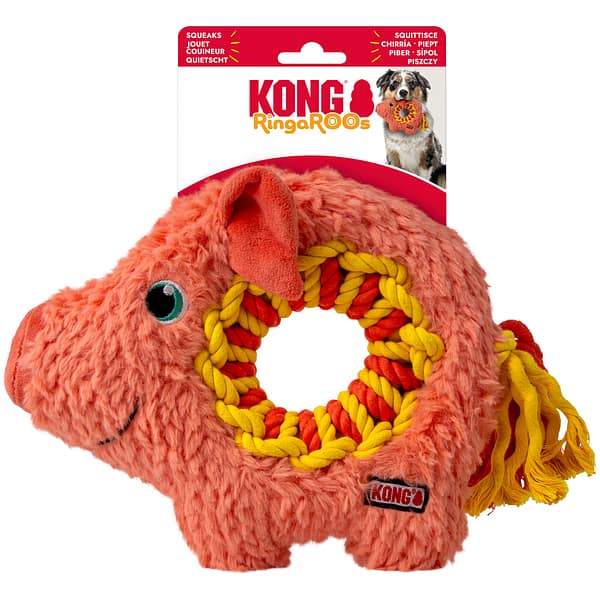 KONG RingaRoos Pig On card 1080px KONG RingaRoos Pig On card 1080px