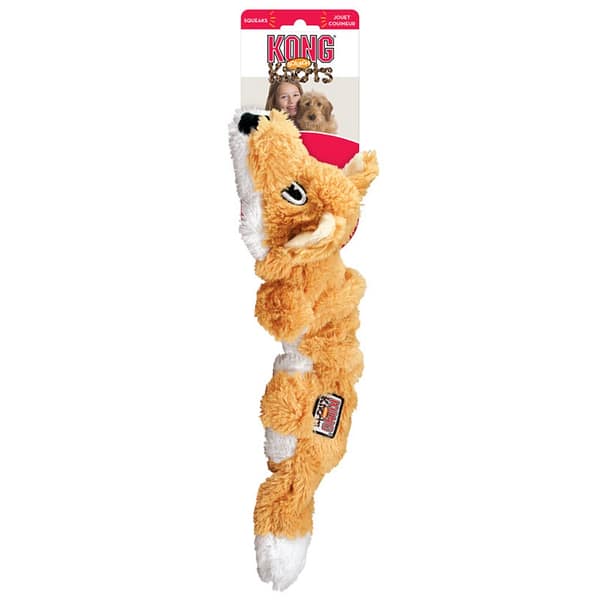 KONG Scrunch Knots Fox Lge on card 1024 KONG Scrunch Knots Fox Lge on card 1024