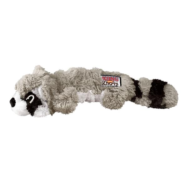 KONG Scrunch Knots Raccoon Small off pack 1024 KONG Scrunch Knots Raccoon Small off pack 1024
