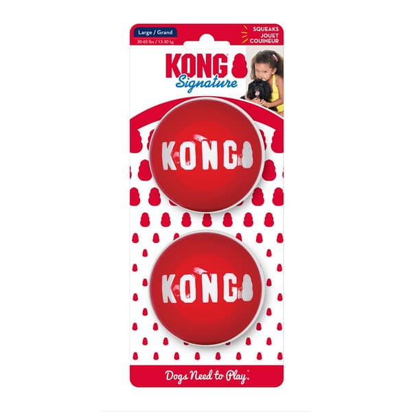 KONG Signature Balls Large 2pk 1024