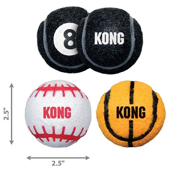 KONG Sport Balls Asst Med Dimensions 1024 KONG Sport Balls Asst Med Dimensions 1024