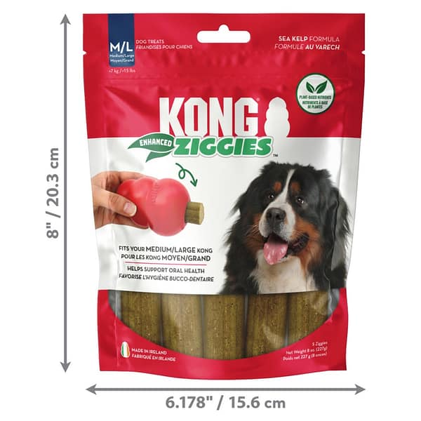 KONG Ziggies Large Pack Dimensions 1024 KONG Ziggies Large Pack Dimensions 1024