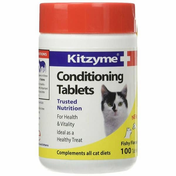 Kitzyme Cat Conditioning Tablets 100s 1024 Vetzyme Cat Conditioning tablets