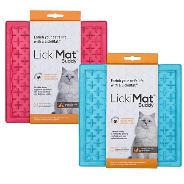 Lickimat Buddy Cat Set 1024