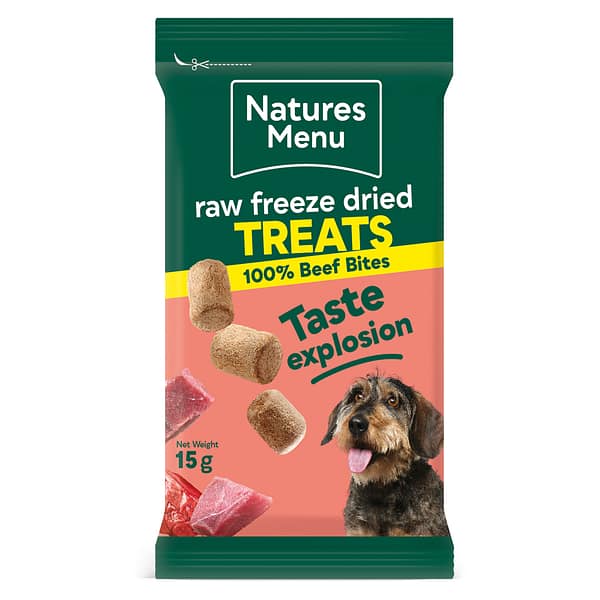 Natures Menu Raw Freeze Dried Treats Beef 1080 Natures Menu Raw Freeze Dried Treats Beef 1080
