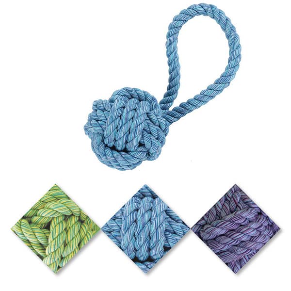 Nuts For Knots Ball Tugger with colour options 1024