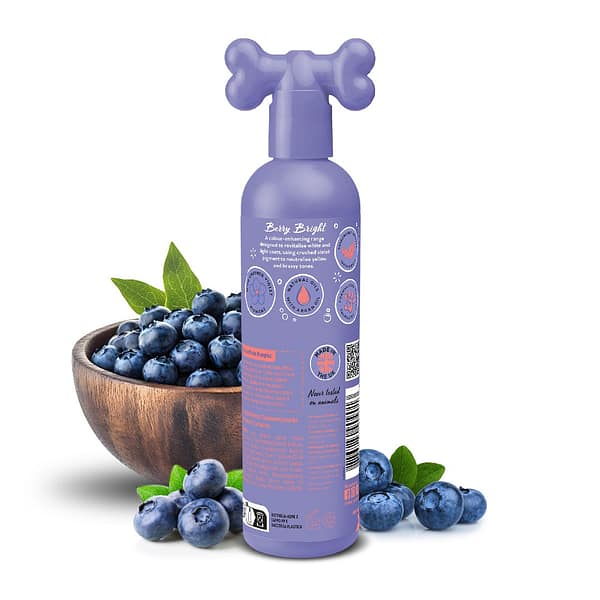 Pet Head Berry Bright Shampoo Back of Bottle 1080px Pet Head Berry Bright Shampoo Back of Bottle 1080px