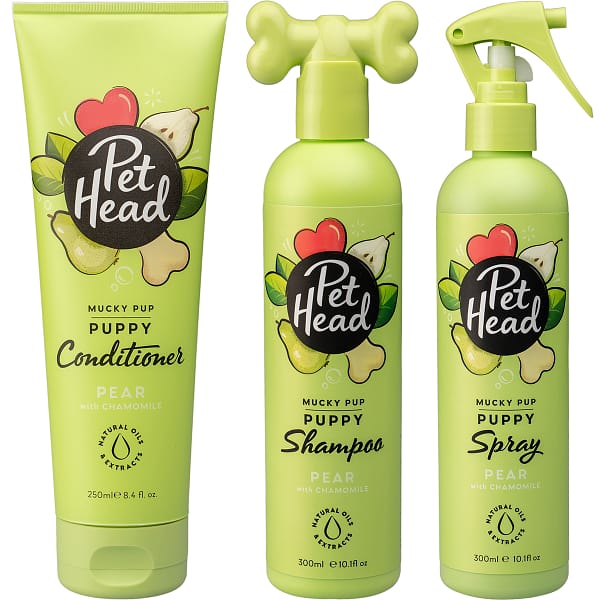 Pet Head Mucky Pup Shampoo, Conditioner and Spray - Pear