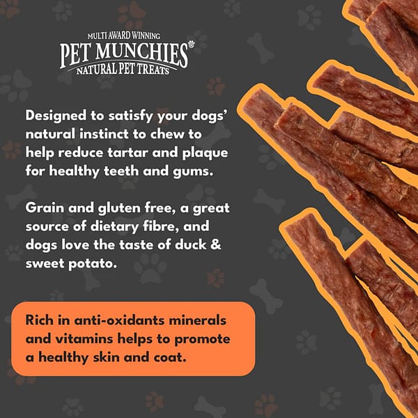 Pet Munchies Duck Sweet Potato Sticks Infographic2 1080px Pet Munchies Duck Sweet Potato Sticks Infographic2 1080px