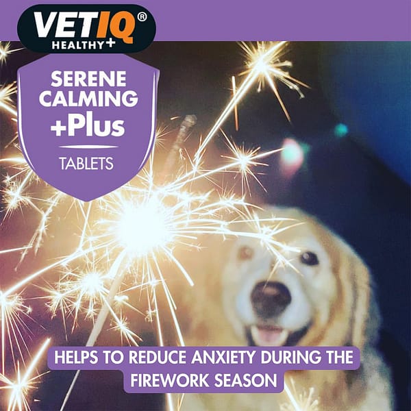 VetIQ Serene Calming Plus Lifestyle Fireworks 1024 VetIQ Serene Calming Plus Lifestyle Fireworks 1024