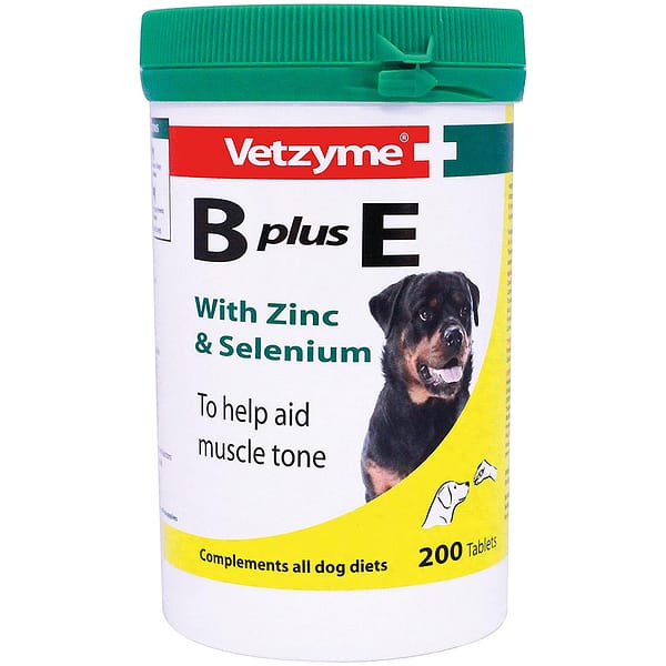 Vetzyme B+E Dog Tablets 200s 1024