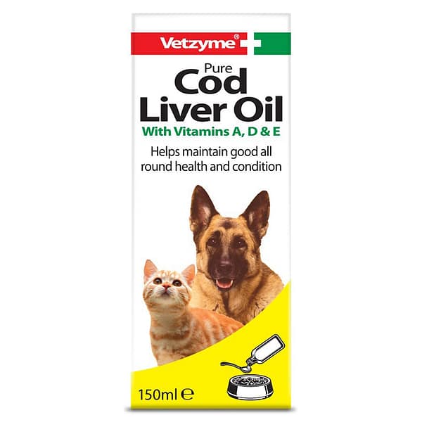 Vetzyme Cod Liver Oil 150ml 1024