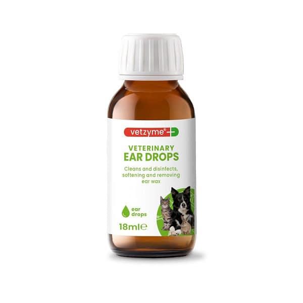 Vetzyme Veterinary Ear Drops Bottle Vetzyme Veterinary Ear Drops Bottle