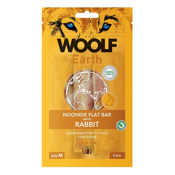 Woolf Noohide Flat Bar Rabbit Med Front 1080px