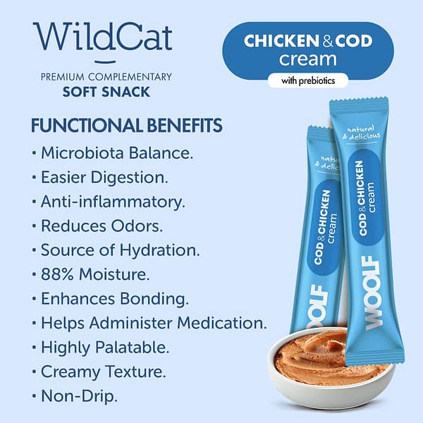 Woolf WildCat Creams Cod Chicken Functional Benefits 1080px Woolf WildCat Creams Cod Chicken Functional Benefits 1080px