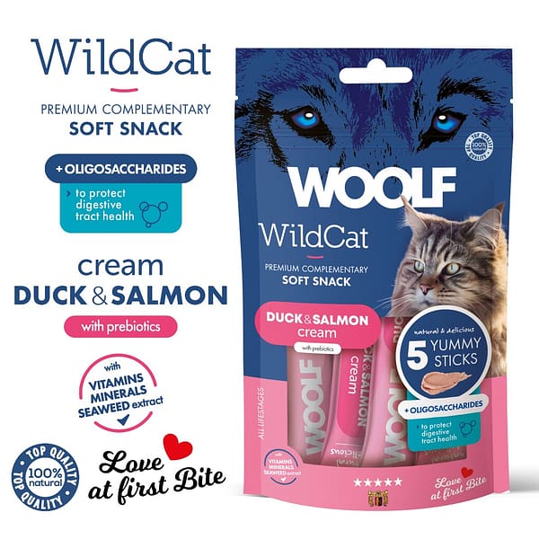 Woolf WildCat Creams Duck Salmon 1080px Woolf WildCat Creams Duck Salmon 1080px
