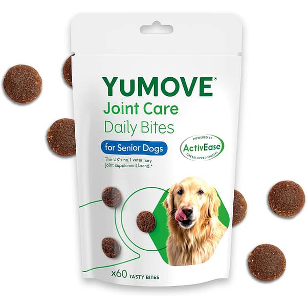 60 Pack of YuMove Joint supplements for senior dogs