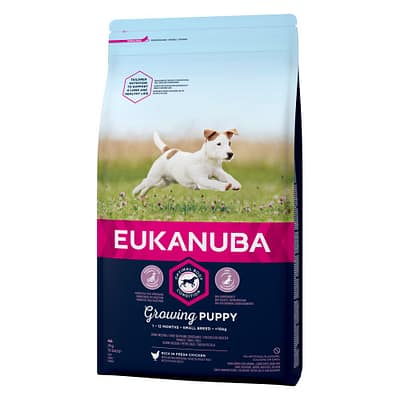 EUKANUBA Growing Puppy Small Breed Rich In Fresh Chicken 2kg