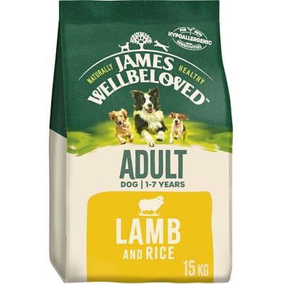 James Wellbeloved Adult Dry Dog Food Lamb & Rice