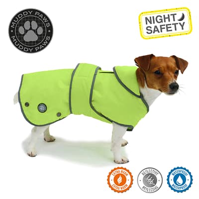 Ancol Stormguard Dog Coat - Hi Vis