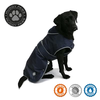 Ancol Stormguard Dog Coat - Navy