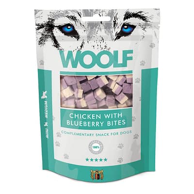 Woolf Dog Snacks in pack