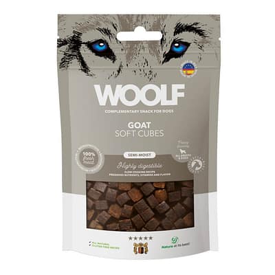 Woolf Soft Cubes Goat Dog Snacks