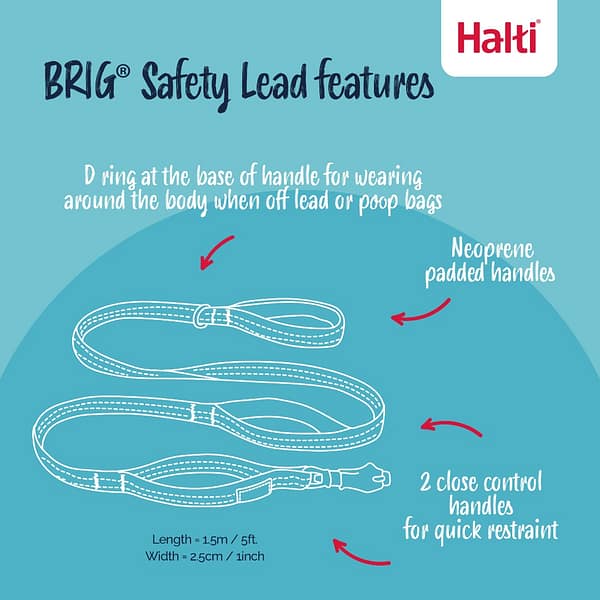 Halti BRIG Safety Lead Features 1080 Halti BRIG Safety Lead Features 1080