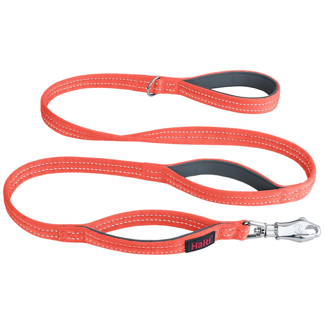 Halti BRIG Safety Dog Lead 3 Neon Coral Halti BRIG Safety Dog Lead