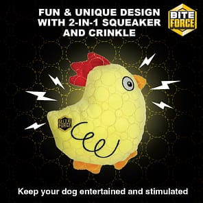 BiteForce Durable Dog Toy Chicken F&B 1080