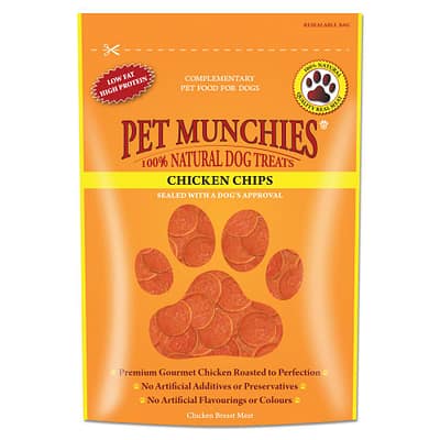 Pet Munchies Chicken Chips 100g