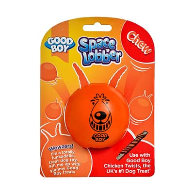 Good Boy Space Lobber Chew Treat Ball Dog Toy