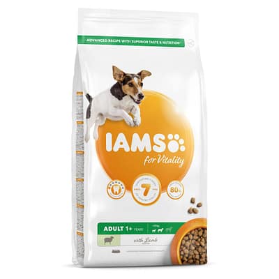 IAMS Adult Small & Medium Dog Food with Lamb