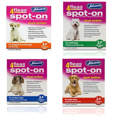 4Fleas Spot-On for Dogs & Puppies