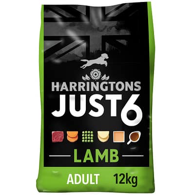 Harringtons Just 6 Dry Dog Food Lamb