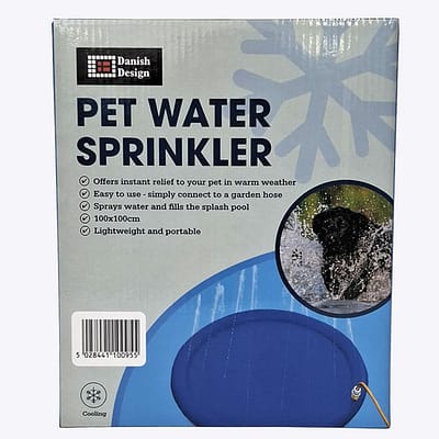 Pet Water Sprinkler and splash pool