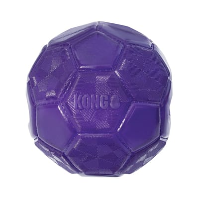 Purple KONG Dog toy ball