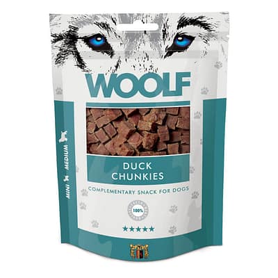 Woolf Duck Chunkies Dog Snacks