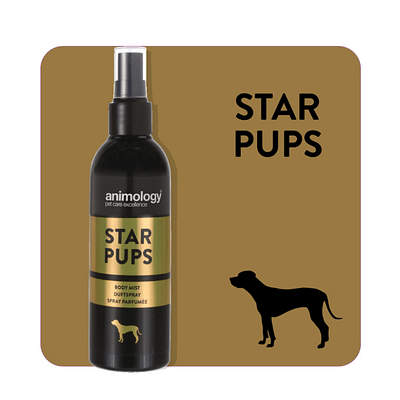 Bottle of Animology Star Pups Body Mist Spray