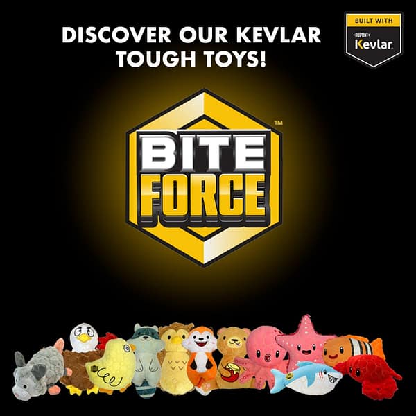 BiteForce Durable Dog Toy Logo & Range 1080 BiteForce Durable Dog Toy Logo & Range 1080