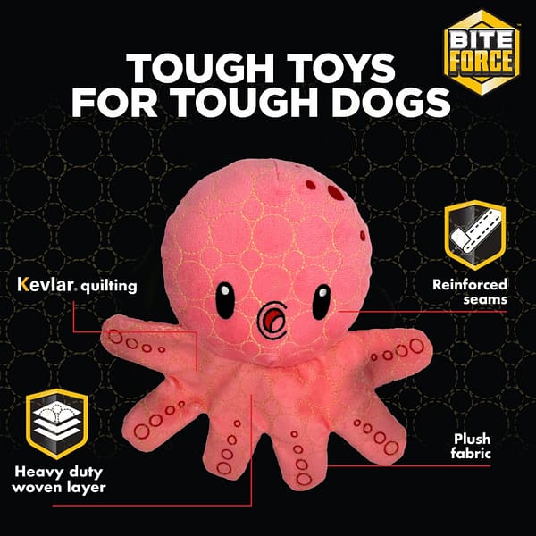 BiteForce Durable Dog Toy Octopus F&B 1080 BiteForce Durable Dog Toy Octopus F&B 1080